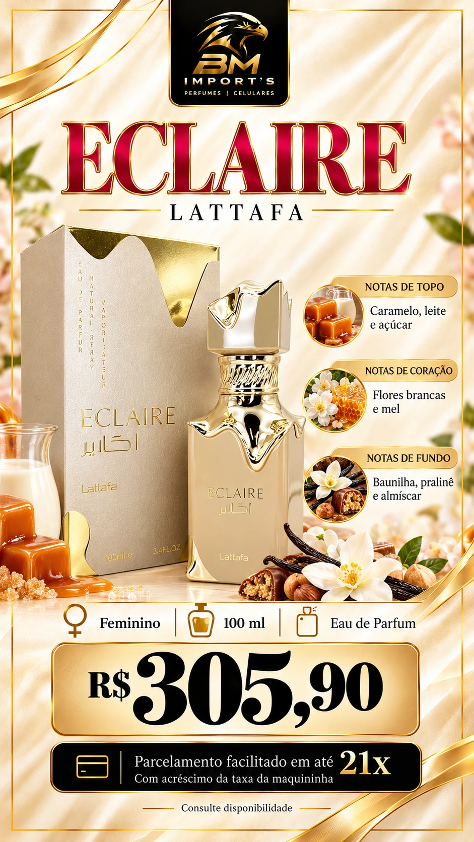 LATTAFA ECLAIRE EDP 100ML
