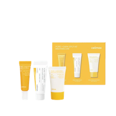 Kit Celimax Pore + Dark Spot Sérum 10 ml + Creme 7 ml + Protetor Solar 10 ml